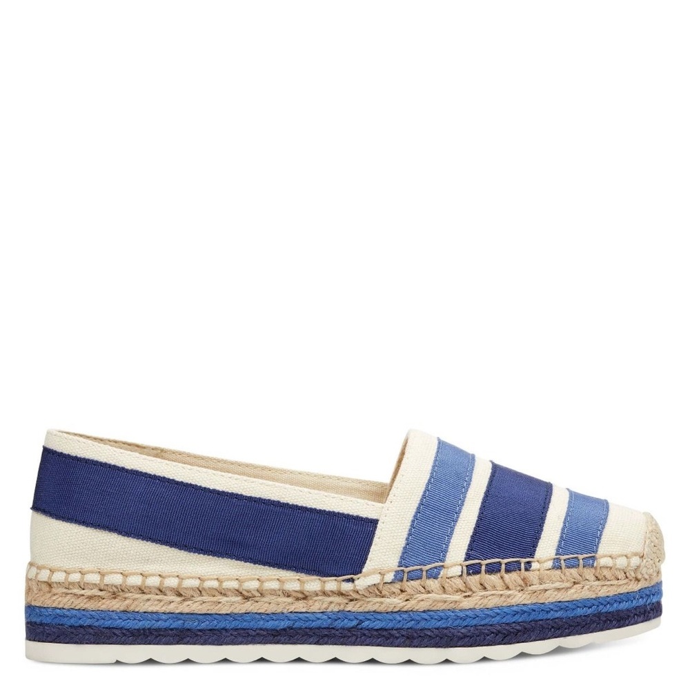 NINE WEST Sarah Espadrilles Blue Flats
